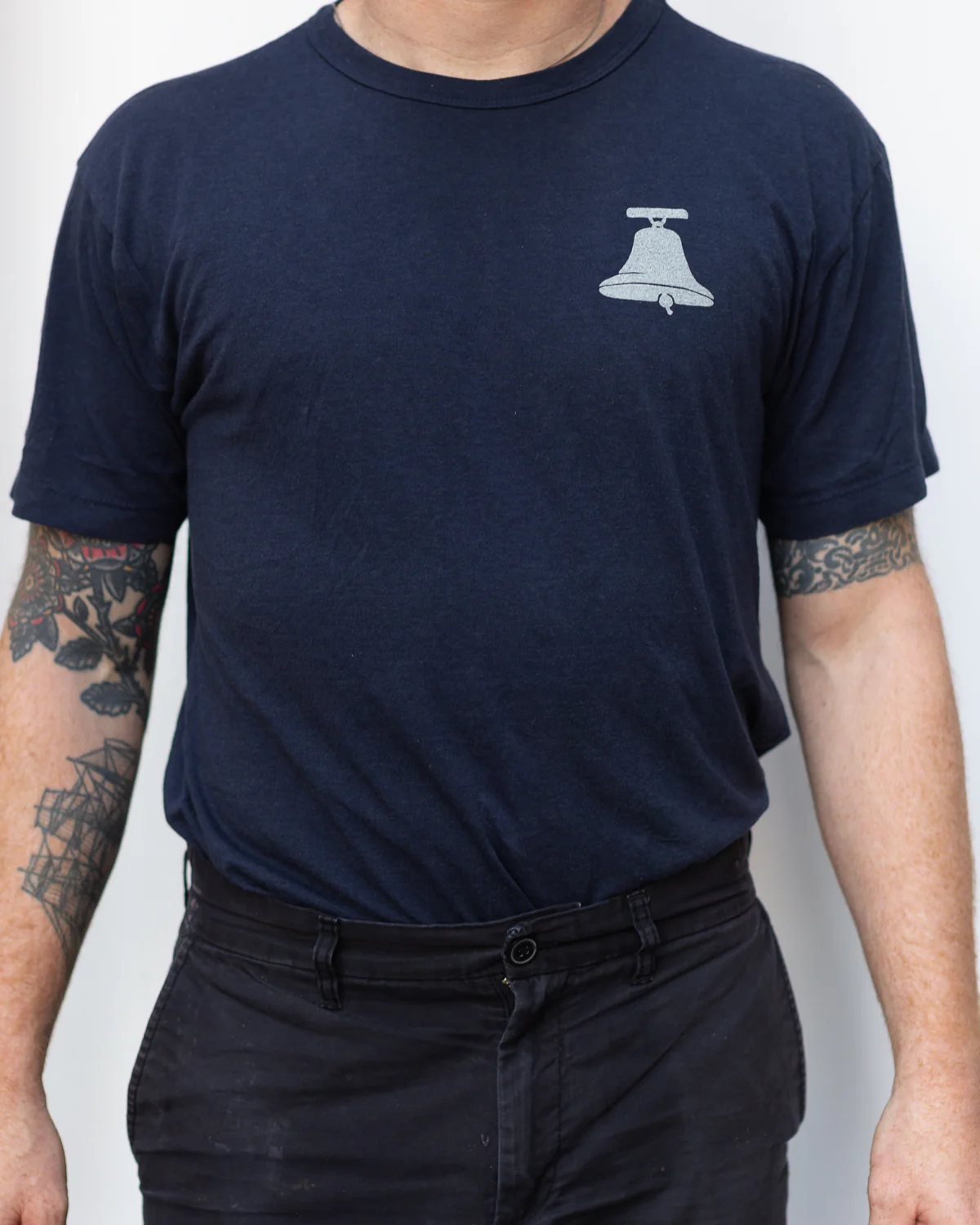 Bell Logo T-Shirt (Navy)