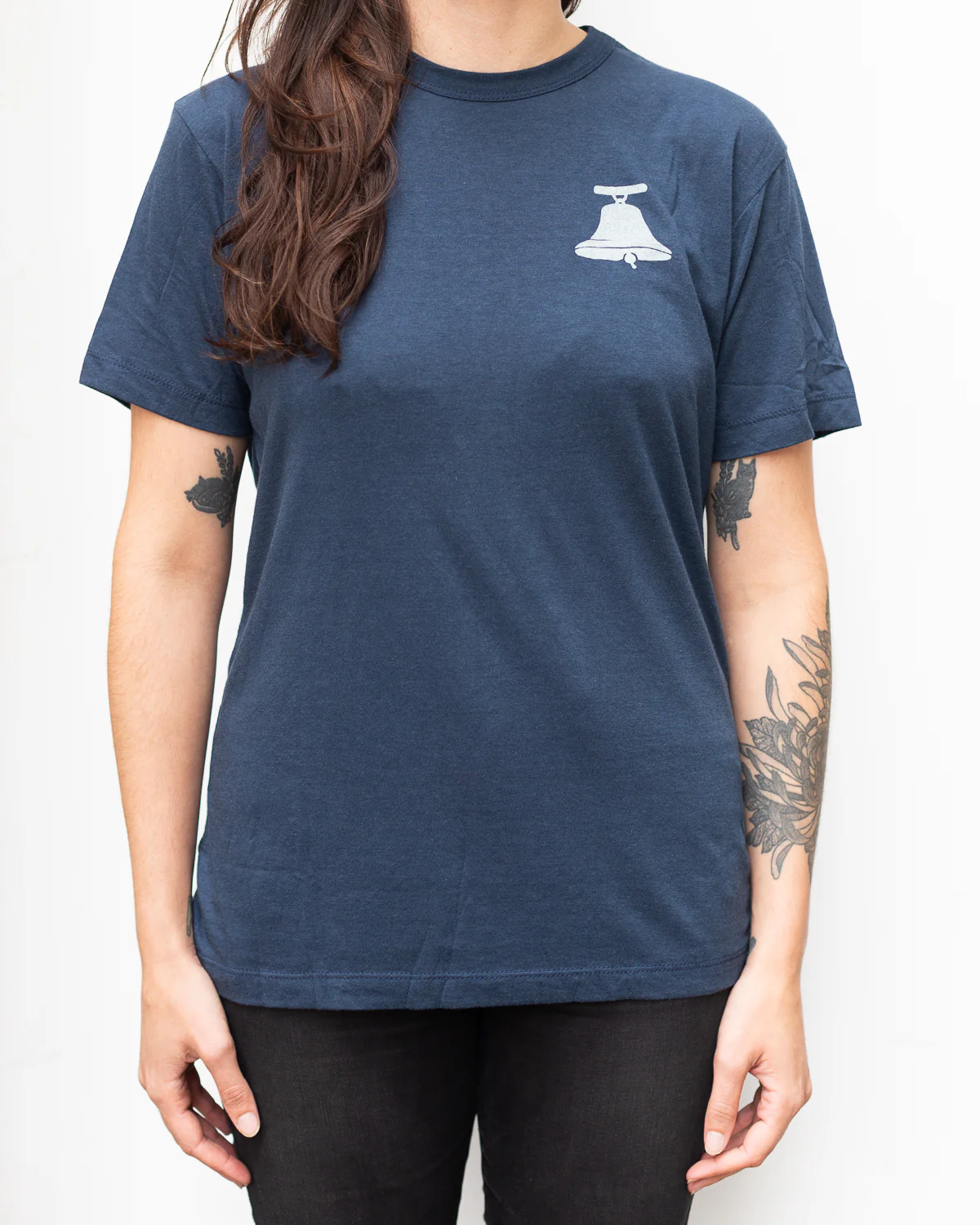 Bell Logo T-Shirt (Navy) - Image 2