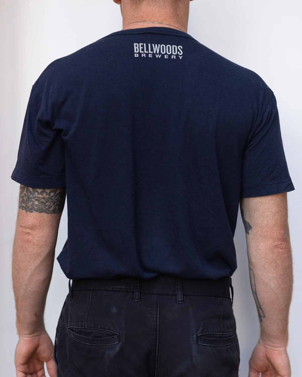 Bell Logo T-Shirt (Navy) - Image 3