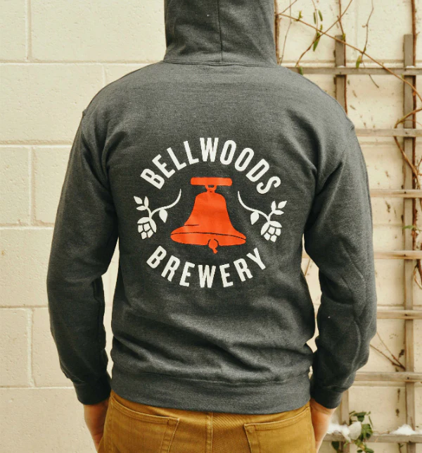 GREY Crest Hoodie - Image 2