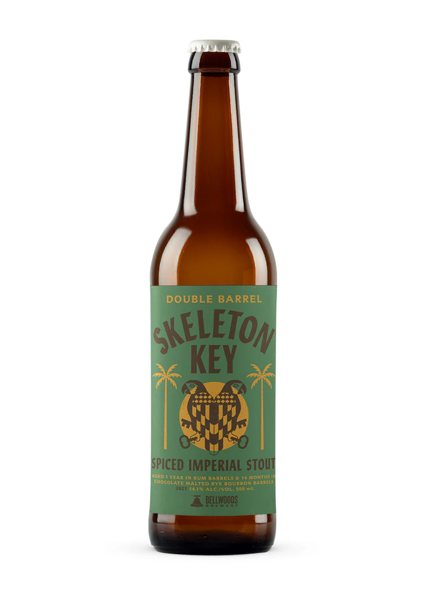 Double Barrel Skeleton Key (Chocolate Rye)