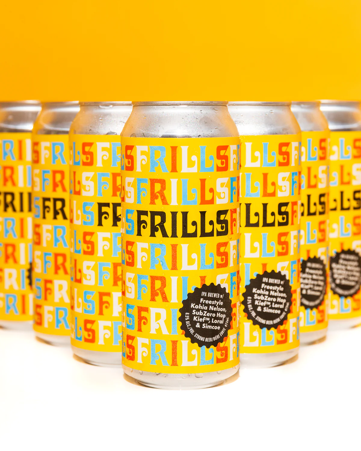 FRILLS IPA (Freestyle Kohia Nelson SubZero Hop Kief, Loral & Simcoe)