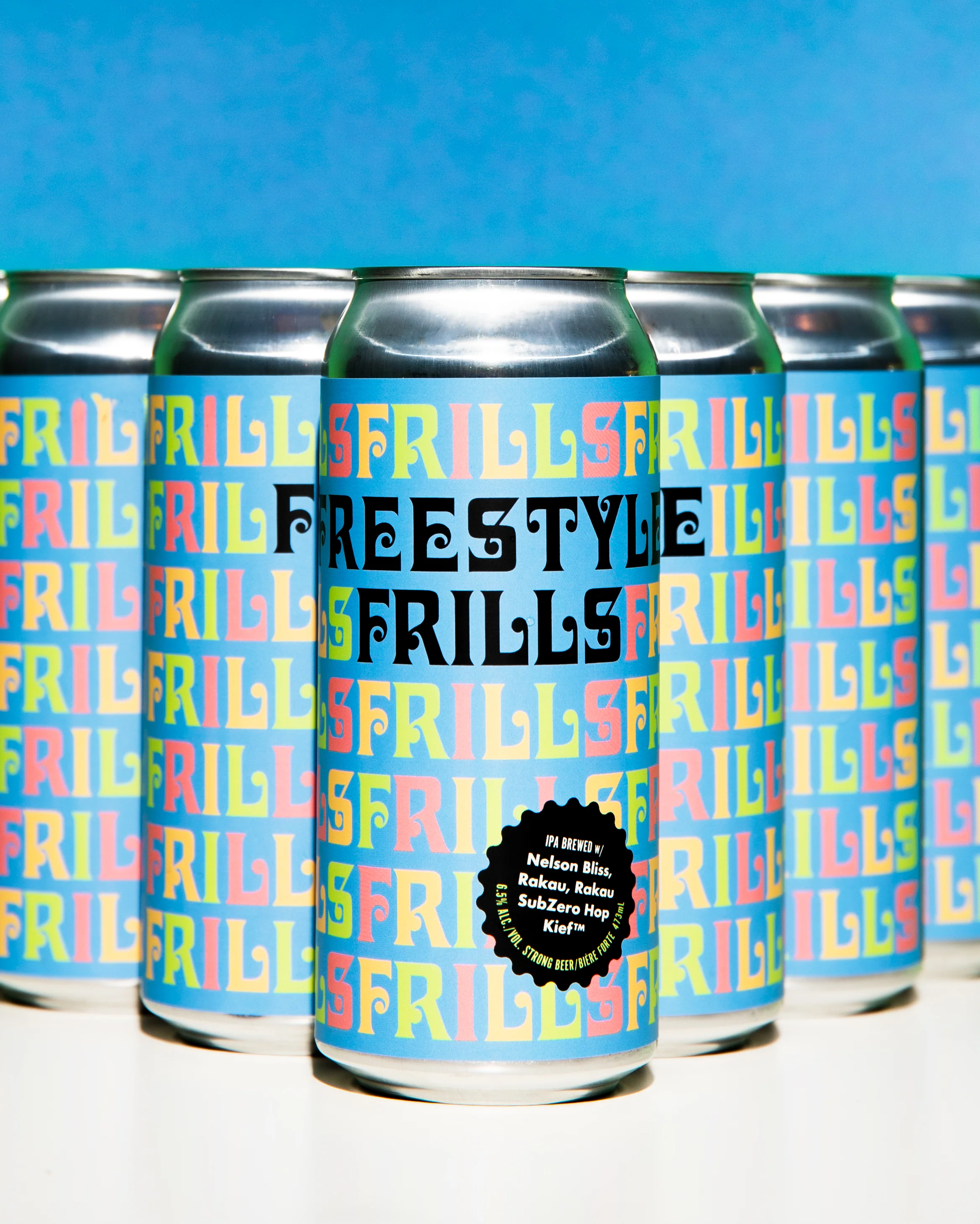 FREESTYLE FRILLS IPA (Nelson Bliss, Rakau, Rakau SubZero Hop Kief™)