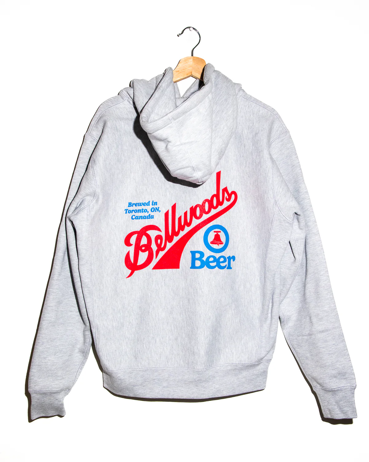 Grey Retro Goose Hoodie