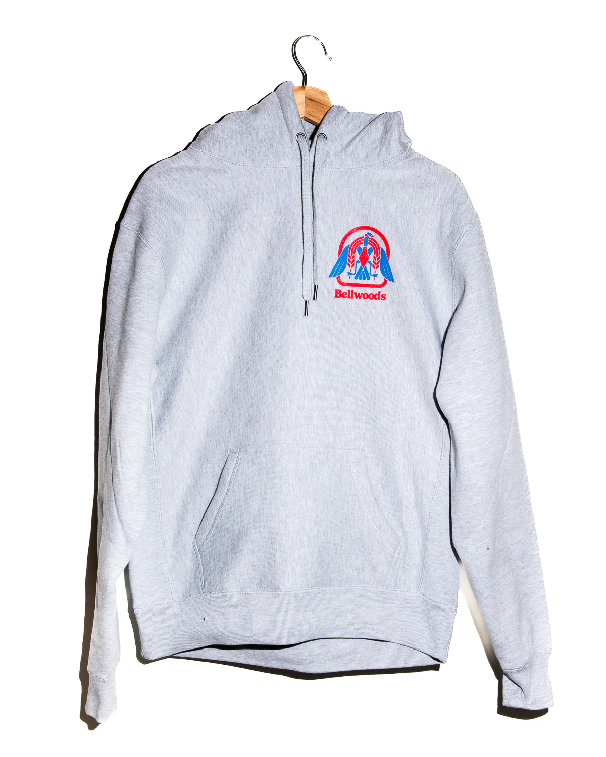 Grey Retro Goose Hoodie - Image 2
