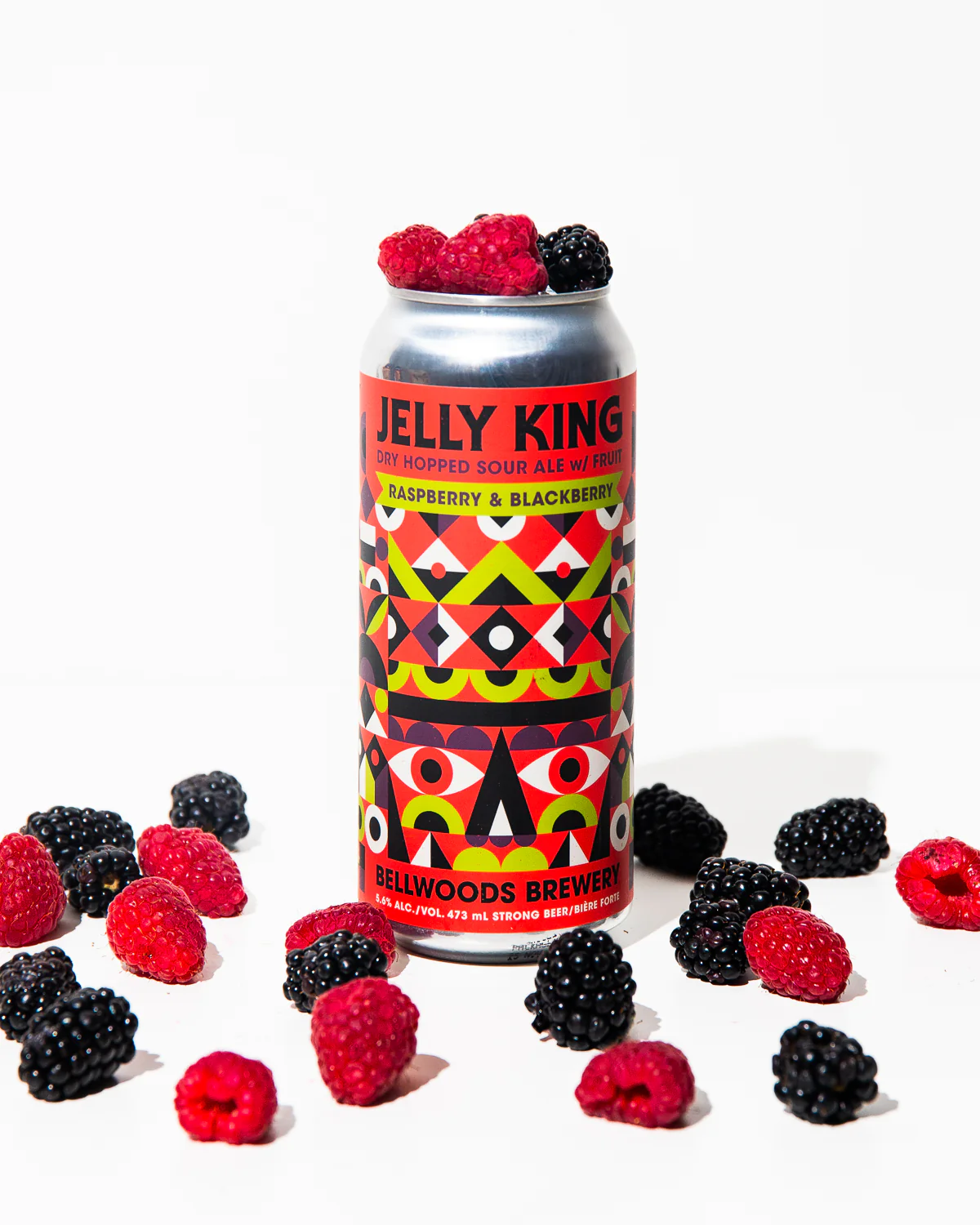 Jelly King Raspberry & Blackberry Can