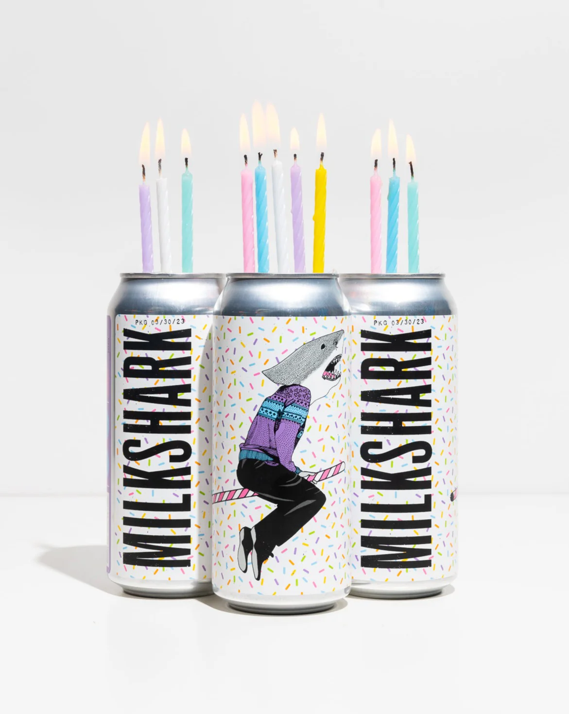 Milkshark Birthday Cake