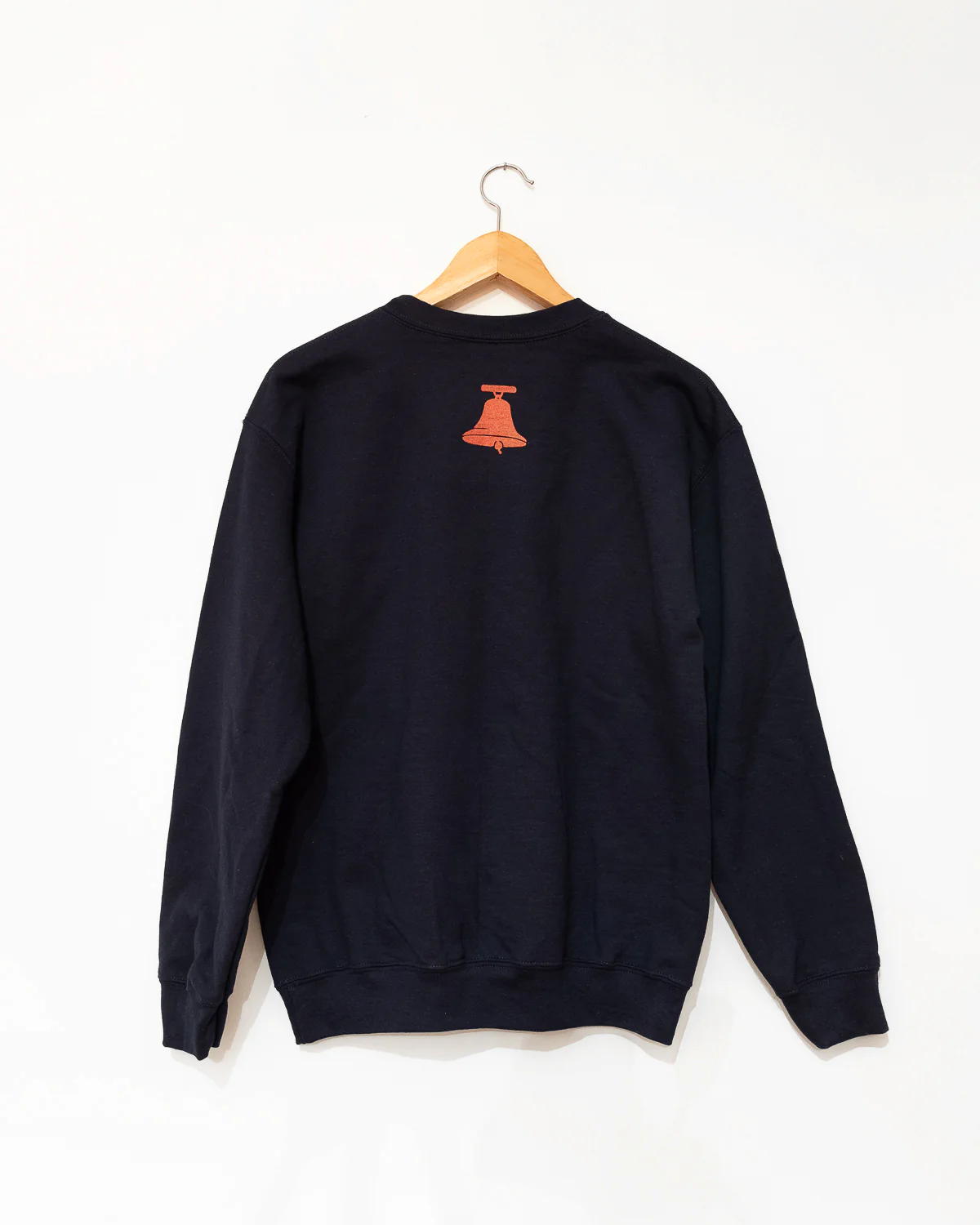 Navy Bellwoods Text Crewneck - Image 2