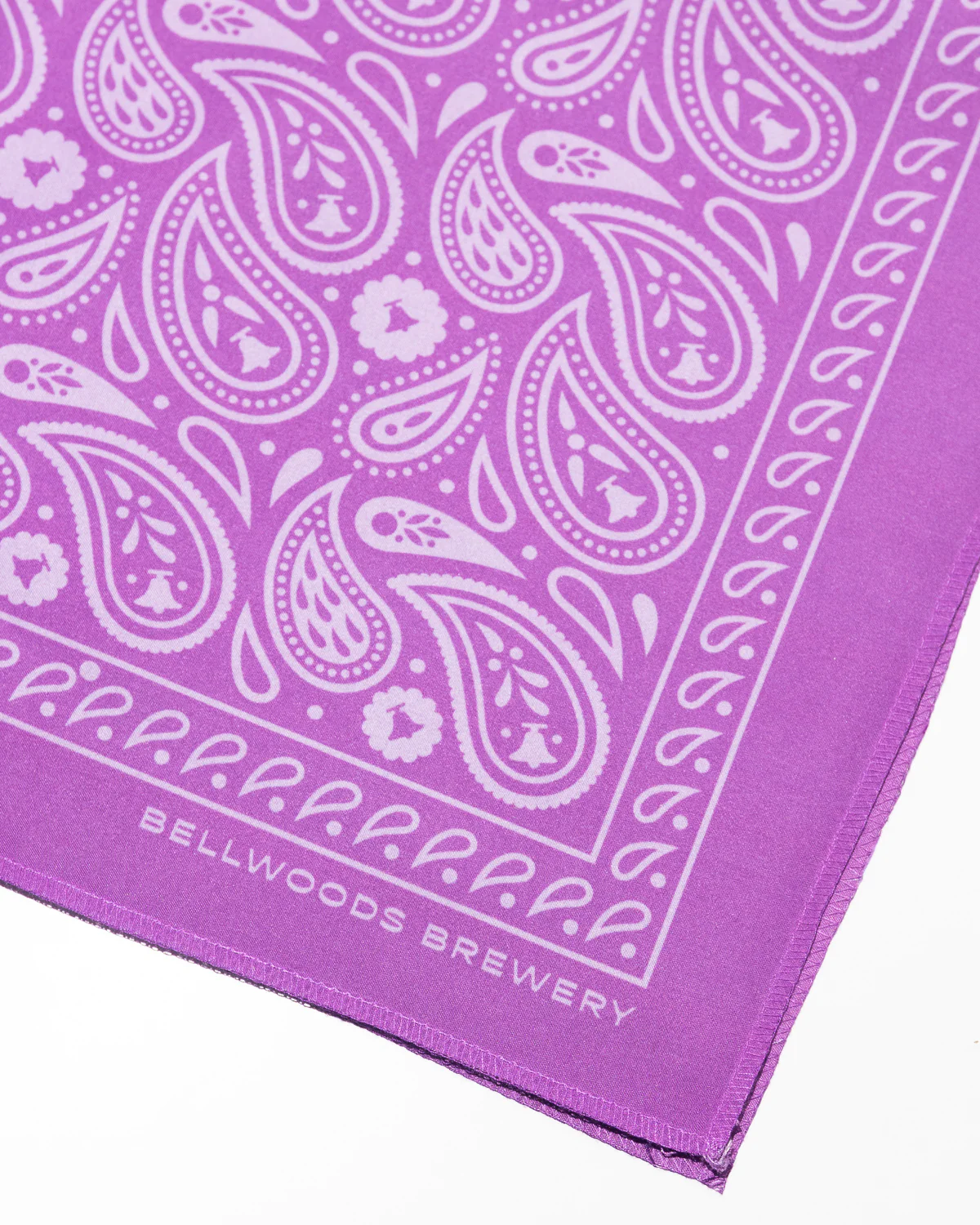 Purple Paisley Bandana - Image 2